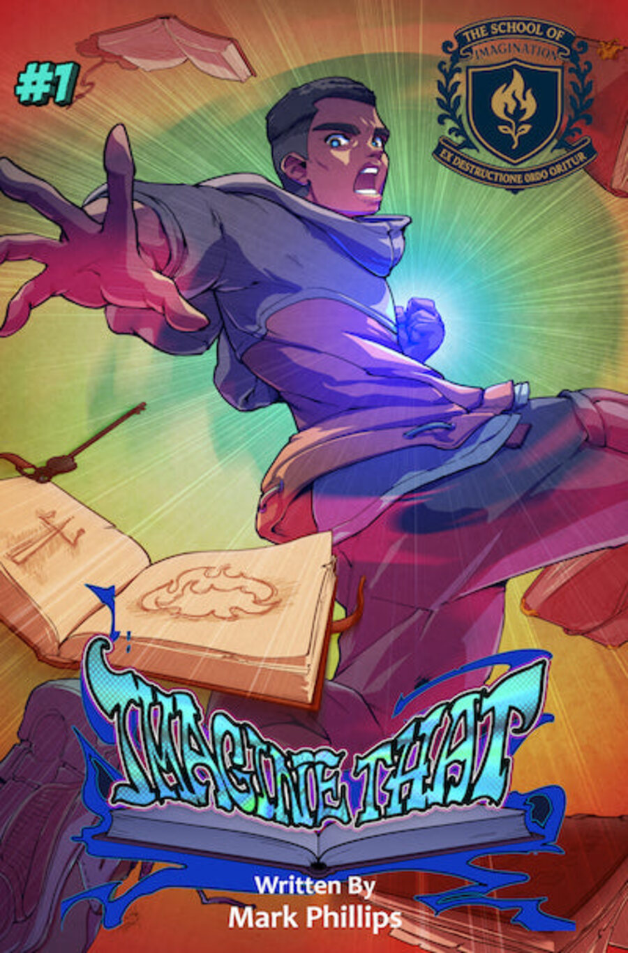 Imagine That issue one cover art by MinoMiyabi
